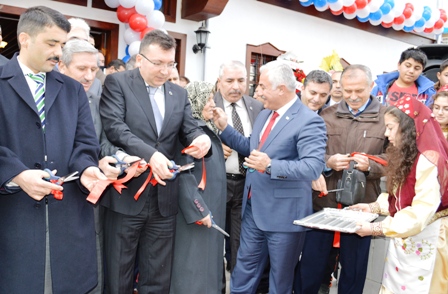 bekir agalar konak acilis toreni