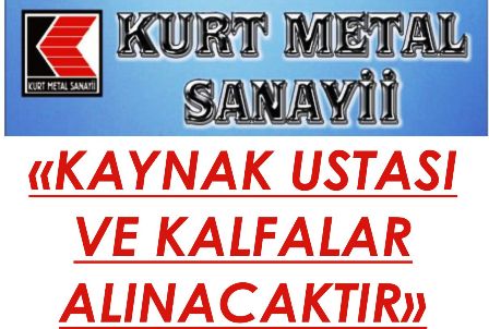 kurt metal elaman kaynakci ustasi