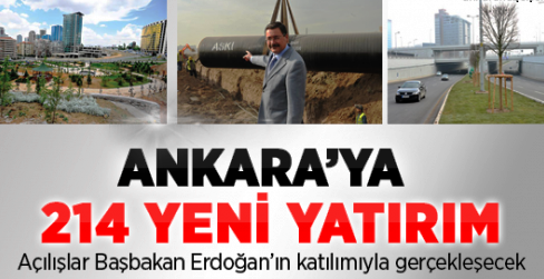 Ankara Buyuksehir Belediyesi tesis resmi acilis
