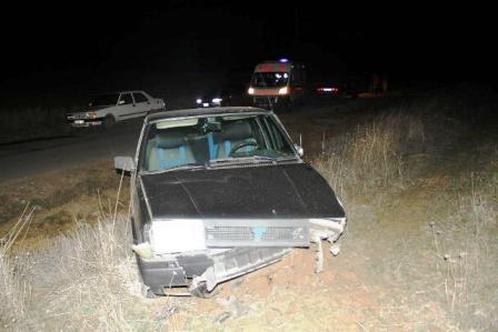 ankara cubuk trafik kaza 5 yarali