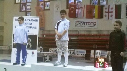 Uluslararasi cocuk Kupasi turkiye Eskrim Federasyonu