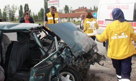 cubuk trafik kazasi 10 yarali