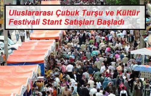 Uluslararasi cubuk Tursu ve Kultur Festivali stant