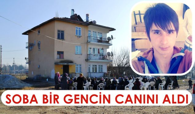 soba bir gencin canini aldi