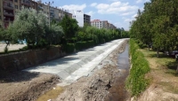 Çubuk Çayına Beton