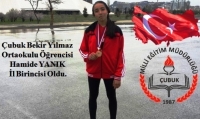 Ortaokul Öğrencisi İl Birincisi Oldu