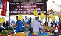 Esnaf Şehitlerimizi Unutmadı