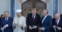 Erdoğan Esenboğa da Camiyi Hizmete Açtı