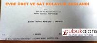 Evde üret ve sat kolaylık sağlandı