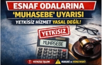 Serbest Muhasebeci Mali Müşavirler Odasından esnafa duyuru